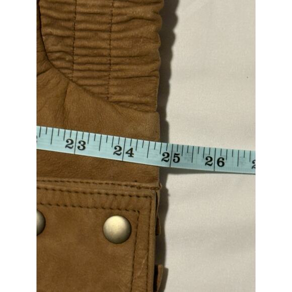 Wilson's Leather Adventure Bound Vintage 80s Bomber Jacket XS Brown Suede EUC - Picture 10 of 14